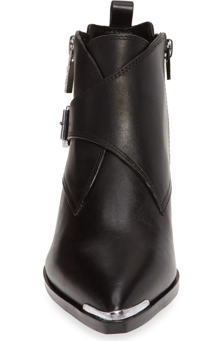 Marc Fisher LTD x Elizabeth Sulcer Perfect Pairs Yanila Buckle Bootie, Alternate, color,