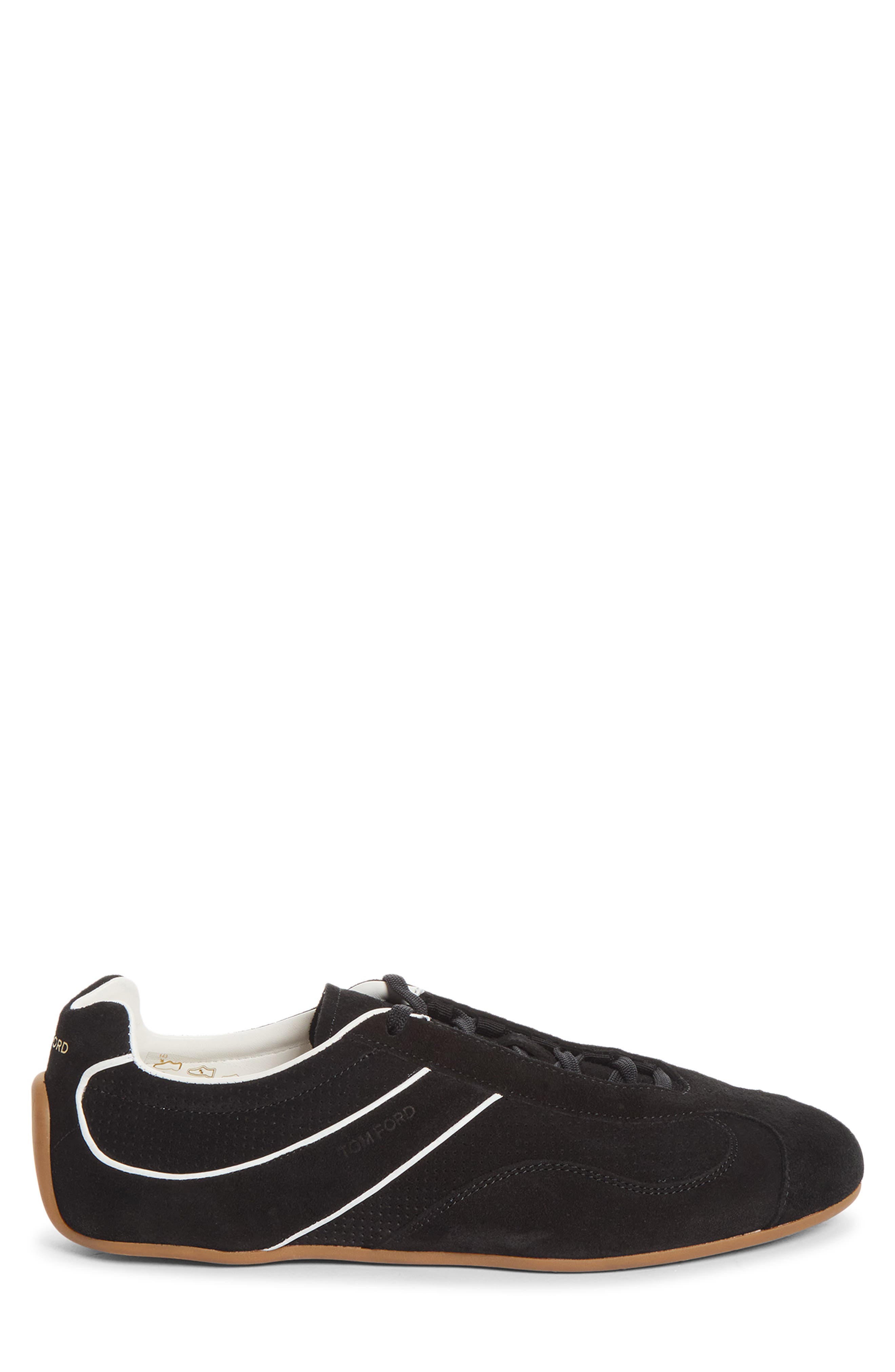 Mick Suede Sneaker, Alternate, color, NRC BLACK/ AMBER