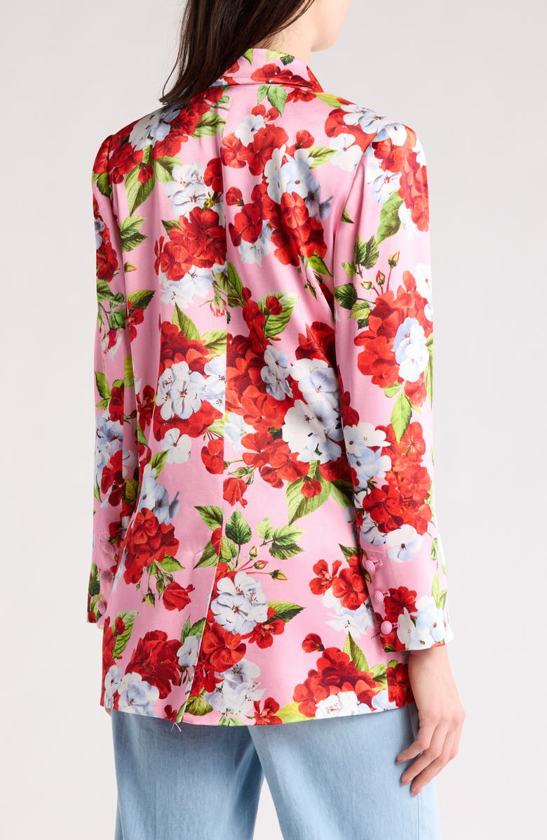 L'AGENCE Gwyneth Relaxed Floral Blazer, Alternate, color,