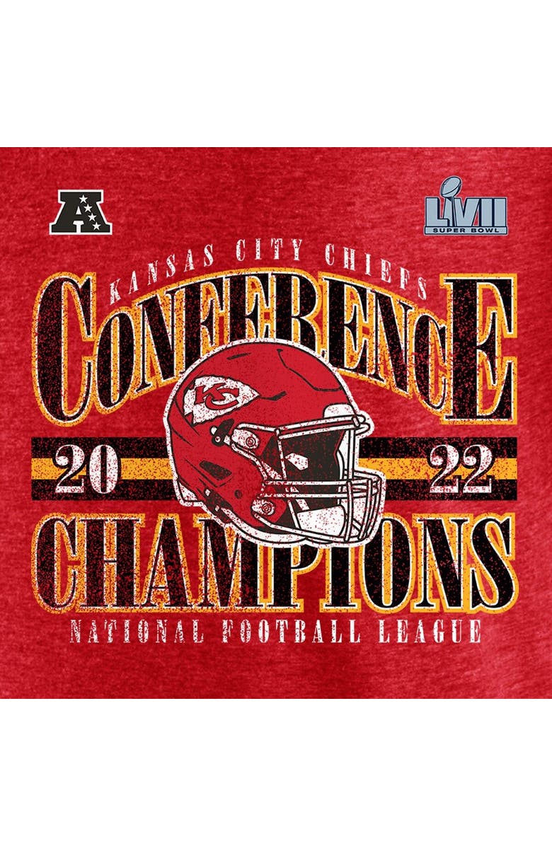 FANATICS Men's Fanatics Branded Red Kansas City Chiefs 2022 AFC Champions Banner Worthy Long Sleeve T-Shirt, Alternate, color,