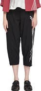 LUUKAA Eli Printed Linen Cotton Blended Pants