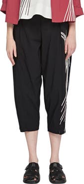 LUUKAA Eli Printed Linen Cotton Blended Pants