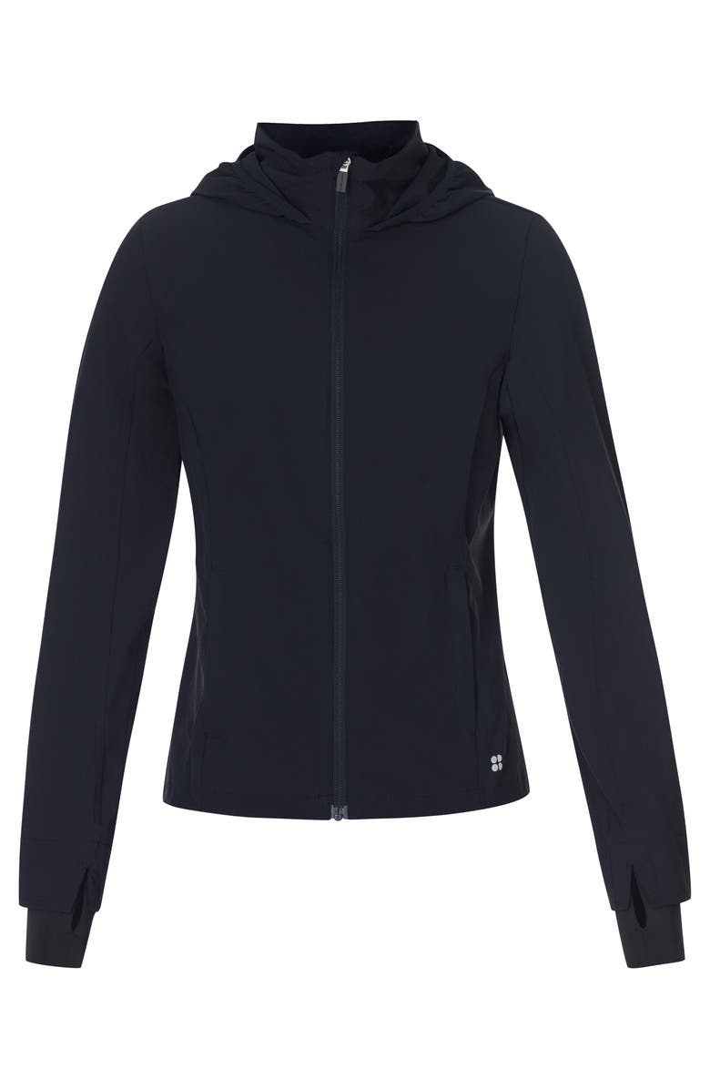 Sweaty Betty Ultimate Train Water Resistant Jacket, Alternate, color, Black