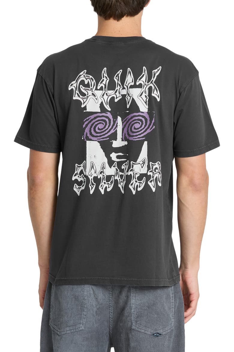 Metal Vision Pigment Dye Cotton T-Shirt, Alternate, color, PHANTOM