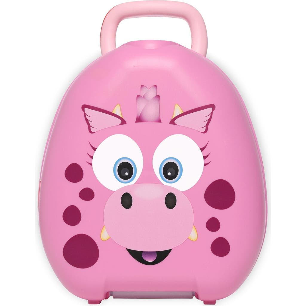 My Carry Potty at Home and Travel Training Potty Seat in Pink Dragon  product