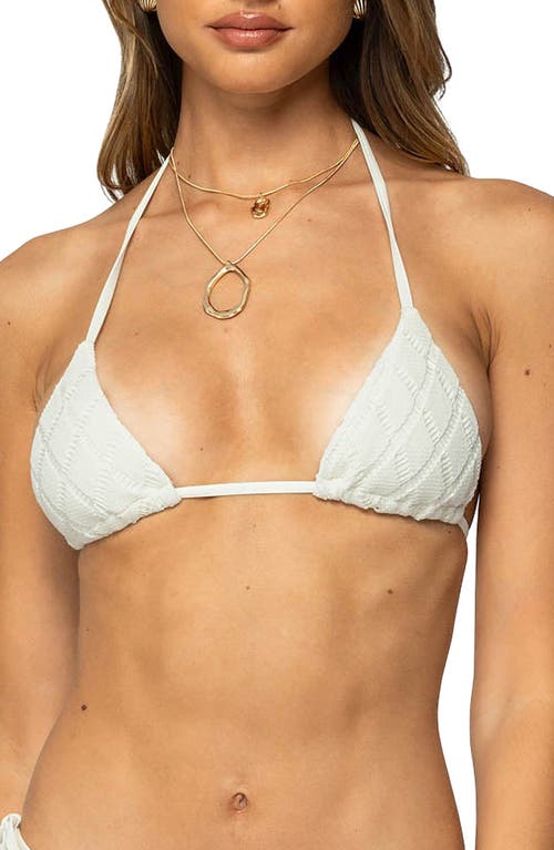 EDIKTED EDIKTED TRIANGLE BIKINI TOP 