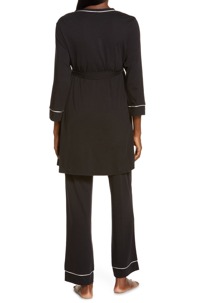 Cosabella Bella 3-Piece Maternity Pajamas, Alternate, color,