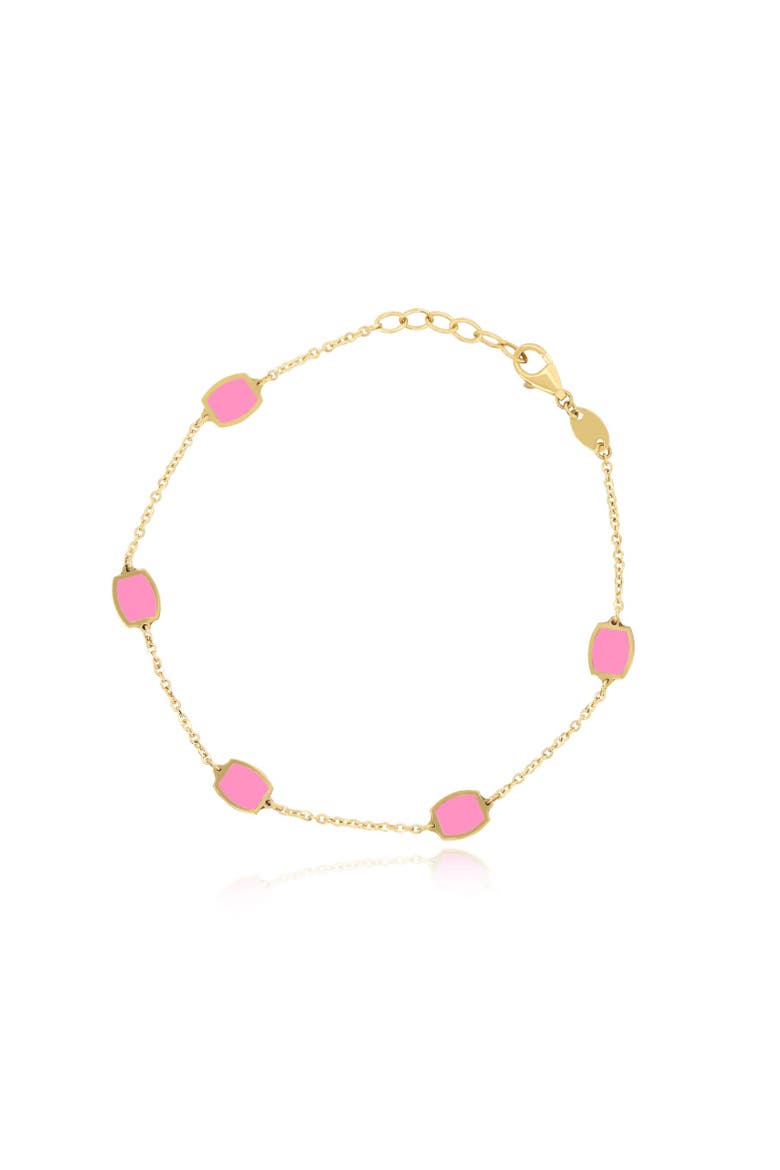 Bubblegum Pink Icon Bracelet, Main, color, Bubblegum Pink