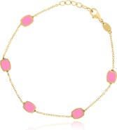 The Lovery Fine Jewelry Bubblegum Pink Icon Bracelet
