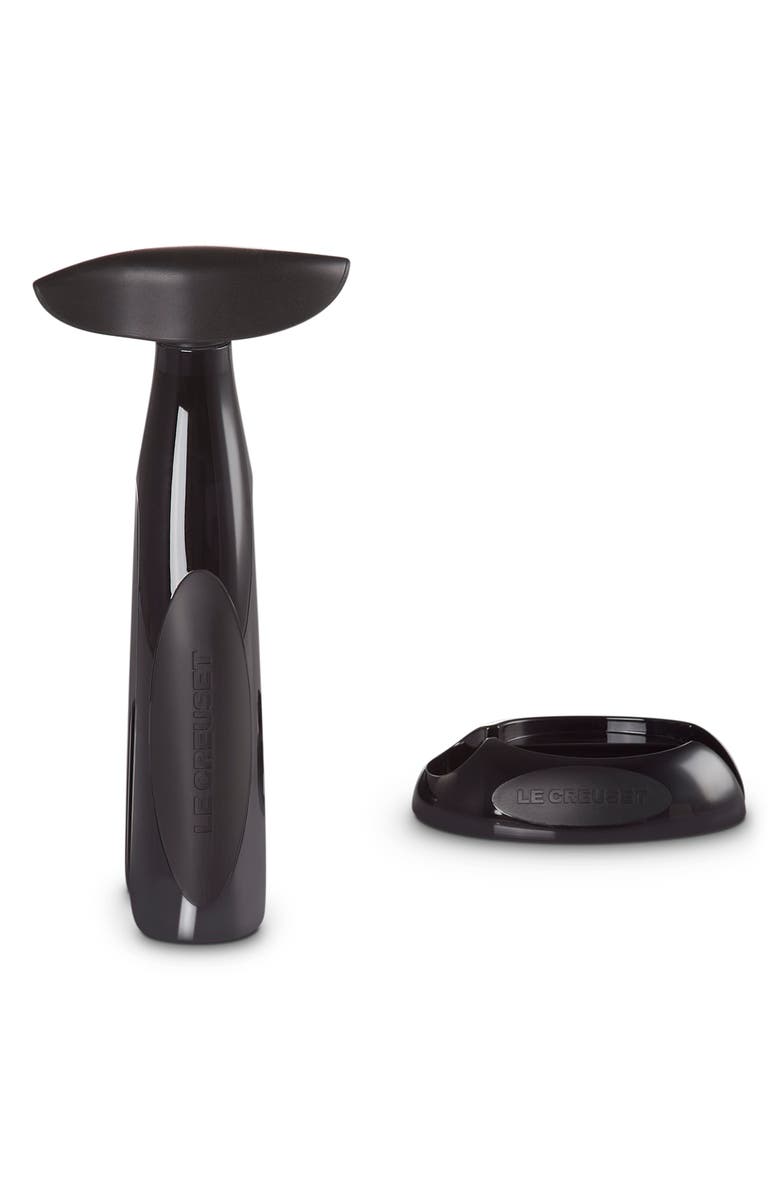 Le Creuset Activ-Ball and Foil Cutter Gift Set, Main, color, Silver/Black