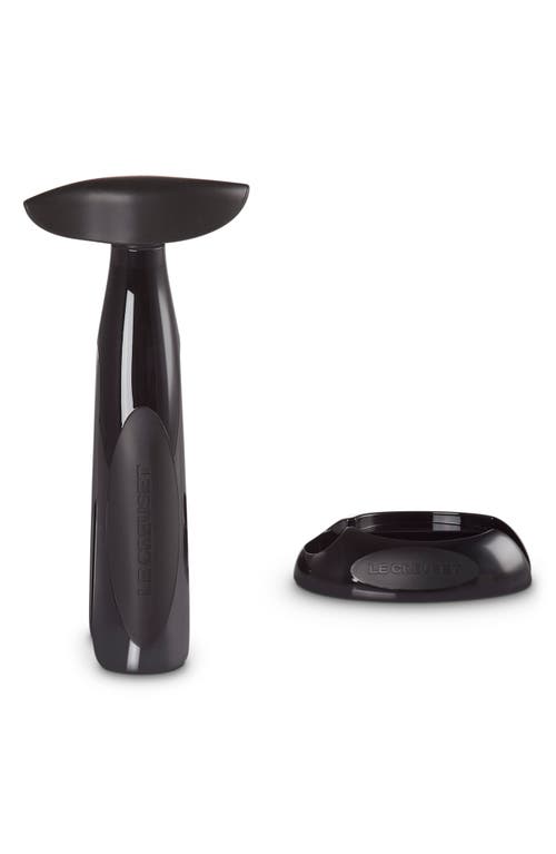 Le Creuset Activ-ball And Foil Cutter Gift Set In Silver/black