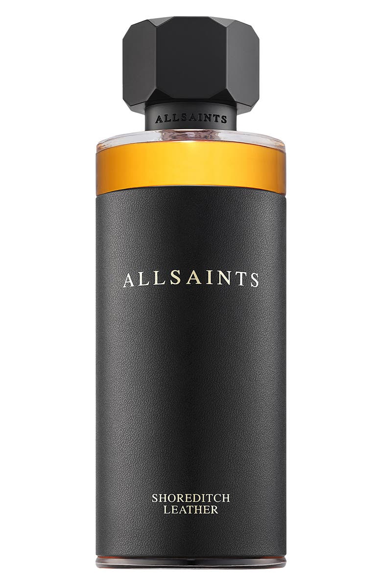 AllSaints Shoreditch Leather Eau de Parfum, Main, color, 