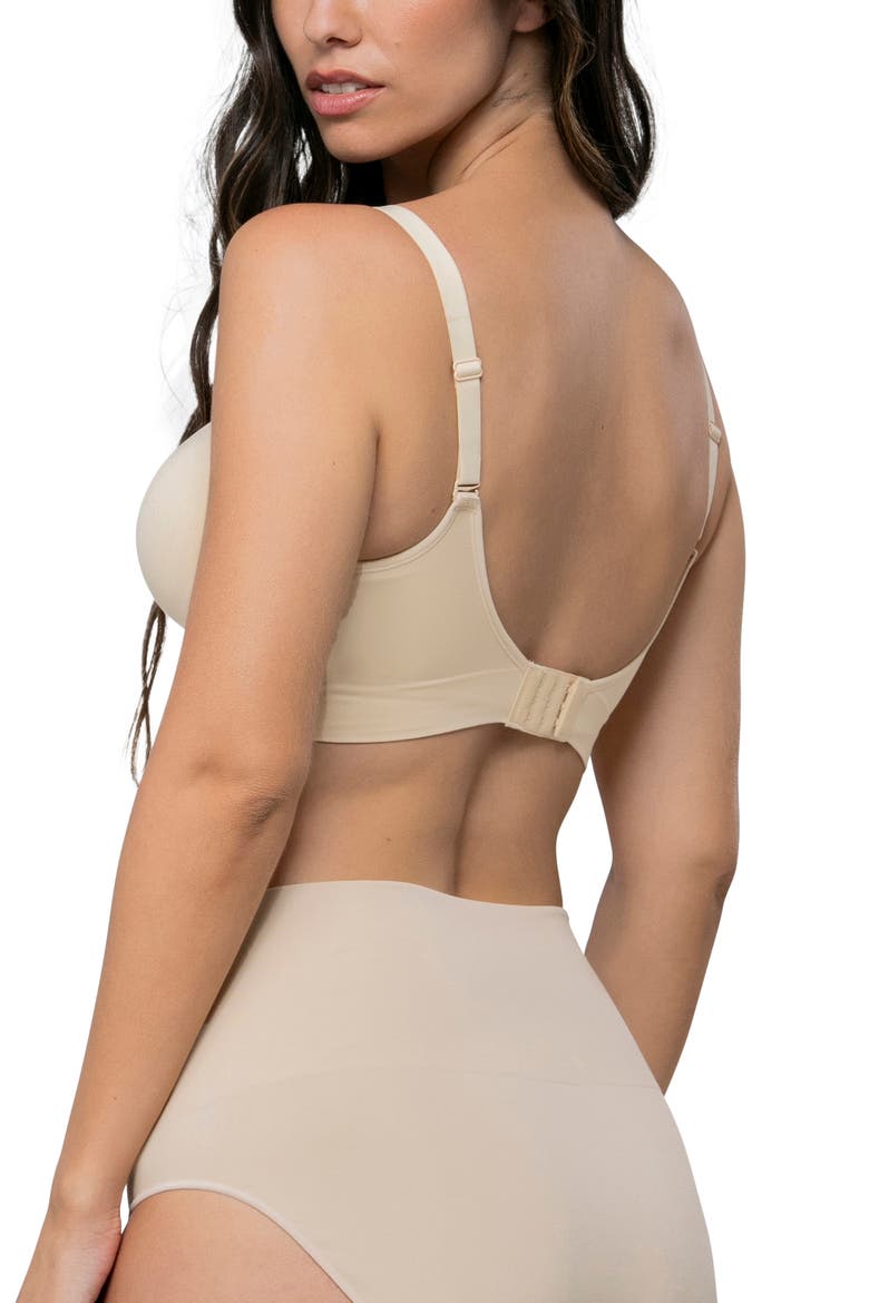 The Secret Infinitive Support Bra, Alternate, color, Sand