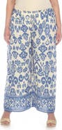 BOHO ME Smocked Wide Leg Pants