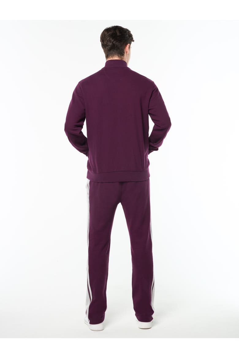 Cursivo Track Jacket, Alternate, color, POTENT PURPLE