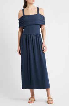 Nation LTD Tamaira Flounce Sleeveless Maxi Dress