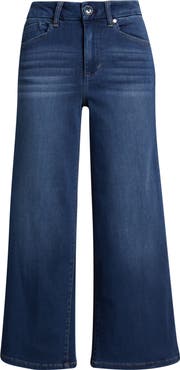 1822 Denim Better Butter High Waist Crop Wide Leg Jeans