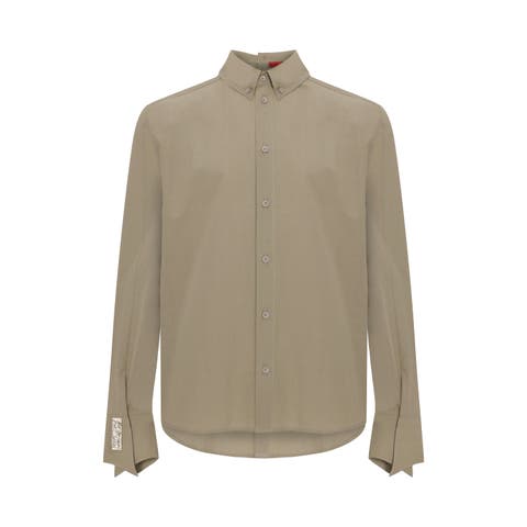 Pure Cotton Woven Shirt Fit Patch