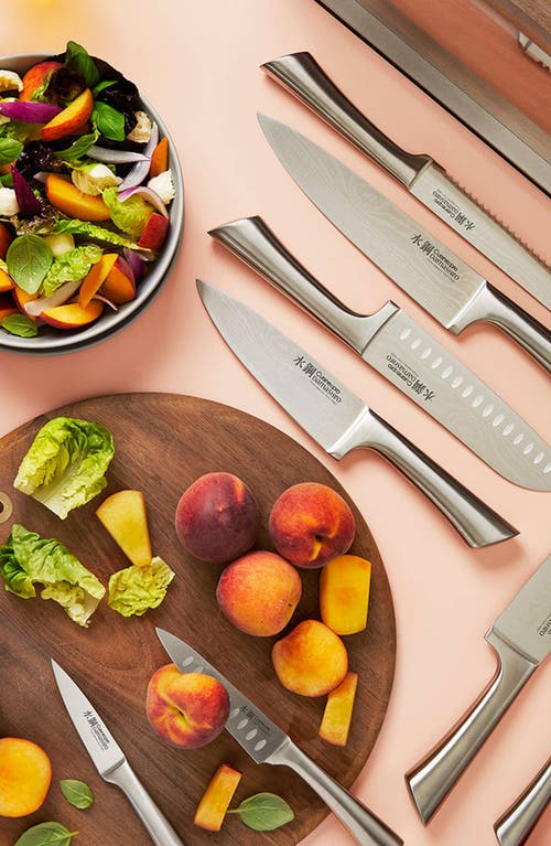 Cuisine::pro ® Damashiro® 9-piece Okada Knife Block In Silver