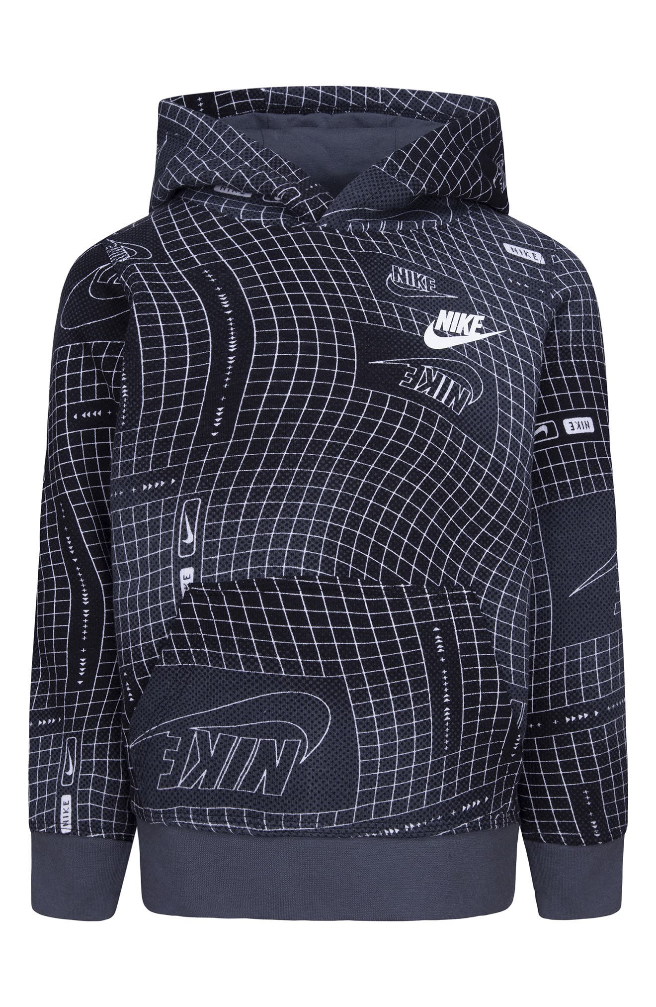 Nike Kids' Sportwear Club Warp Fleece Pullover Hoodie