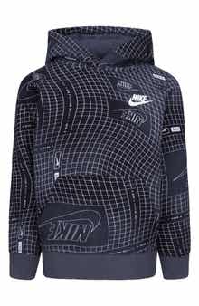 Nike Kids' Sportwear Club Warp Fleece Pullover Hoodie