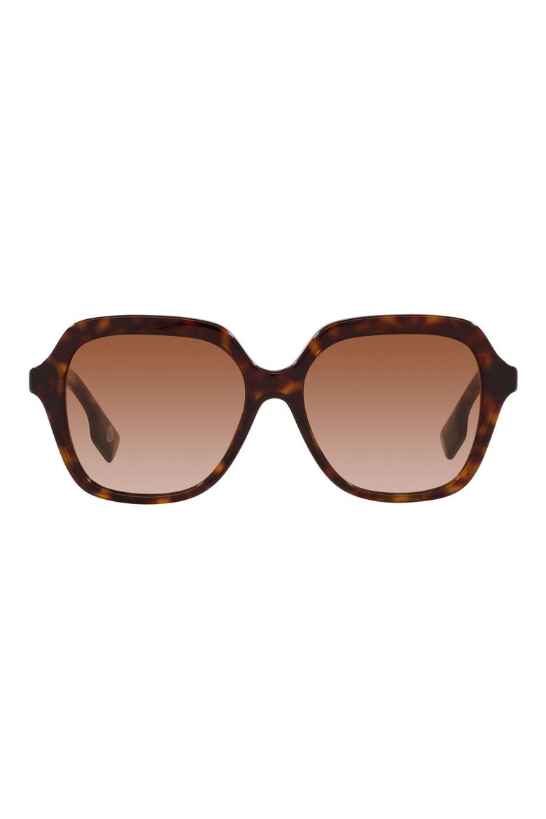 Joni 55mm Square Sunglasses, Main, color, DARK HAVANA