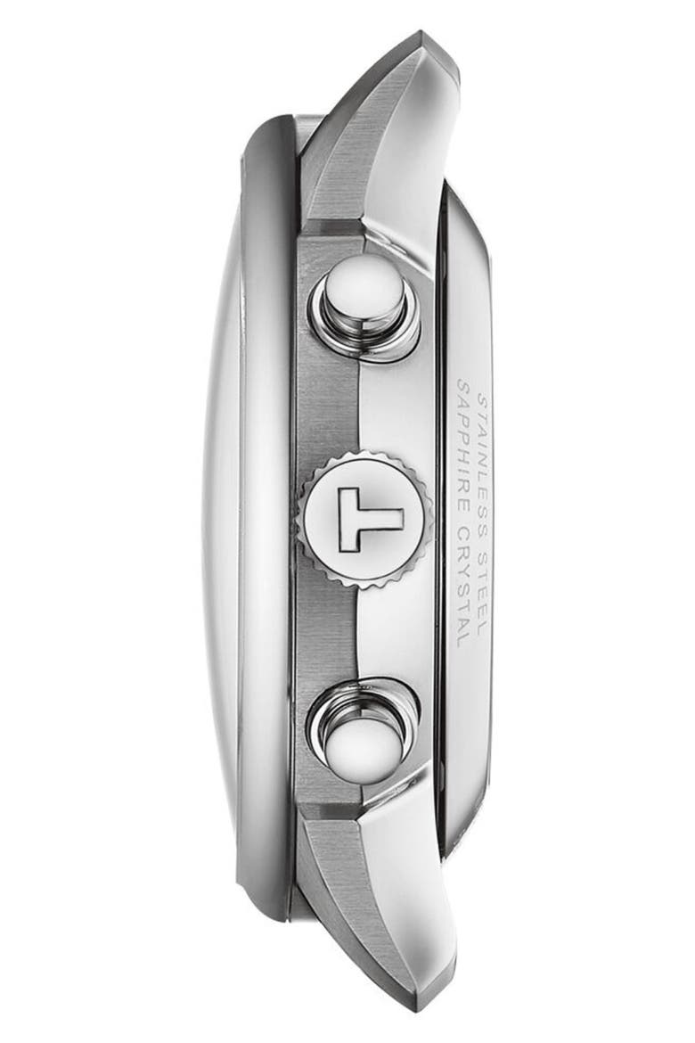 Chemin Des Tourelles Automatic Chronograph Bracelet Watch, 42mm, Alternate, color, SILVER