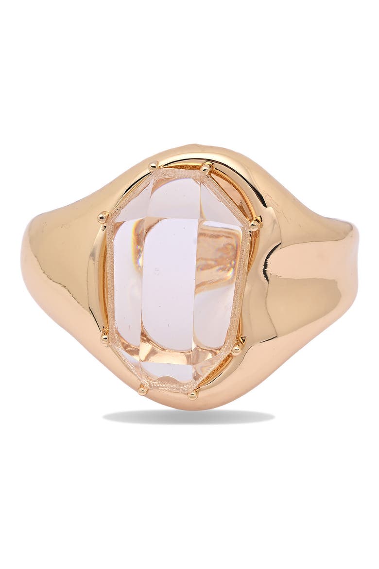 Ellie Cuff Bracelet, Main, color, GOLD