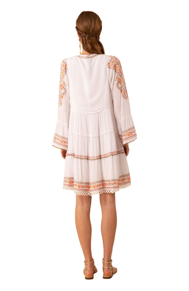 Hale Bob Isabel Embroidered Dress, Alternate, color, 