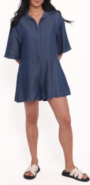 Petal & Pup Kiya Denim Romper