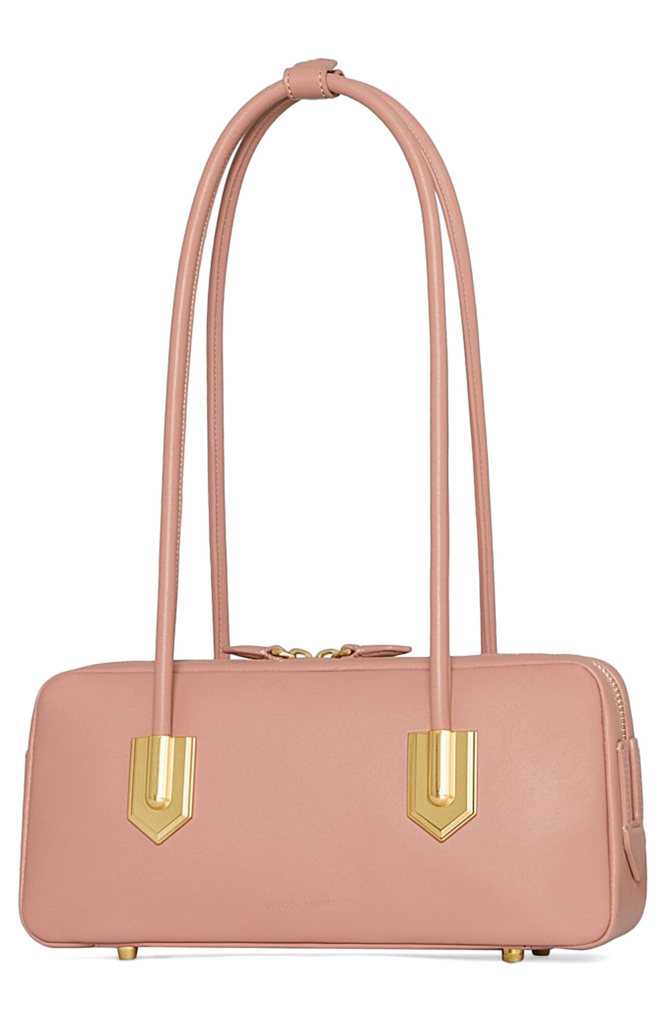 Rebecca Minkoff The Brief Leather Shoulder Bag, Alternate, color, Romance