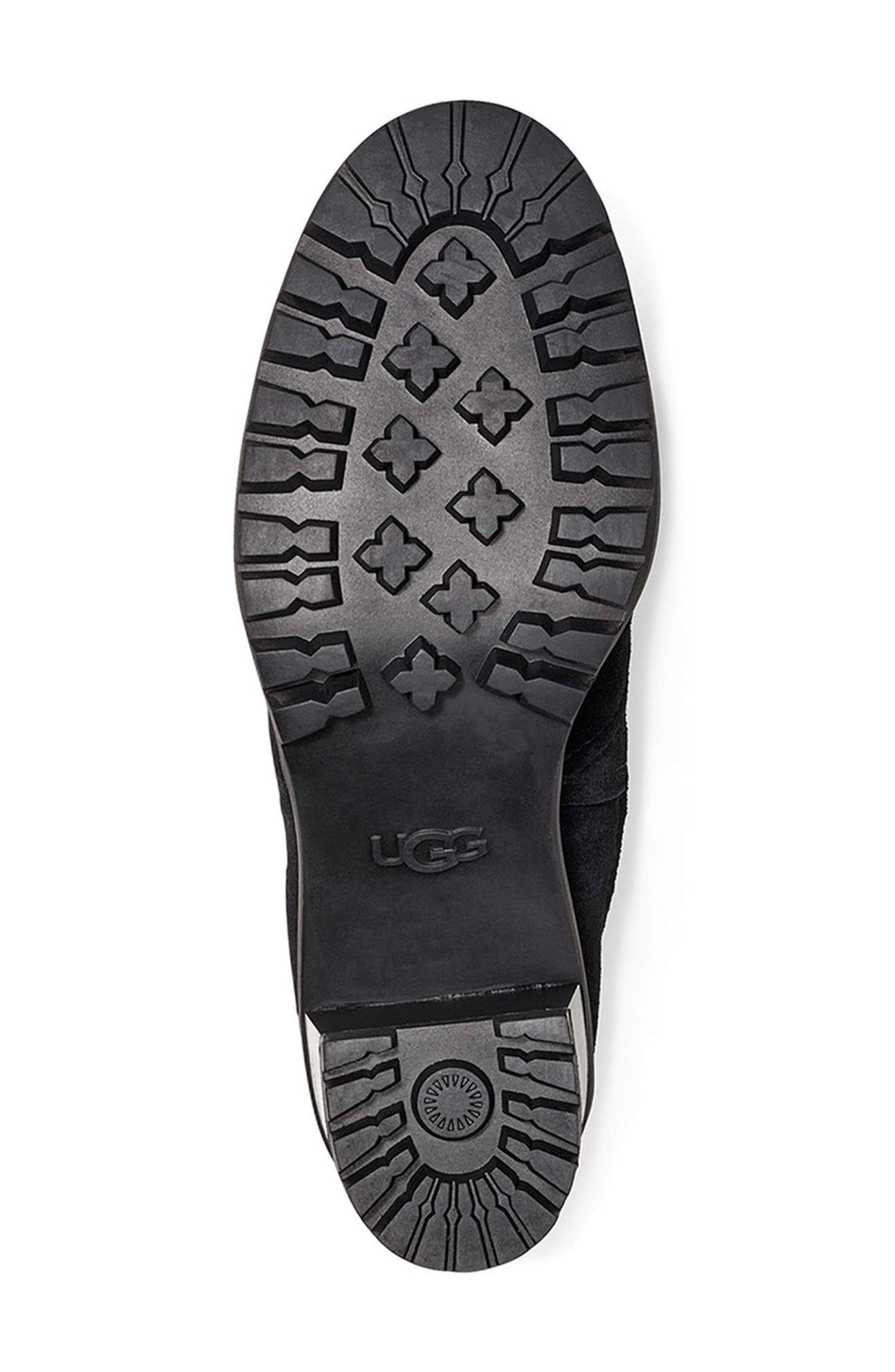 UGG<sup>®</sup> UGG Hazel Waterproof Block Heel Bootie, Alternate, color, 