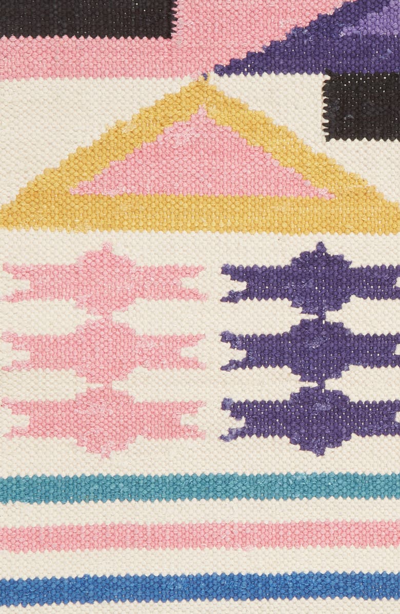 Aelfie Heat Wave In Rajasthan Flat Weave Rug, Alternate, color,