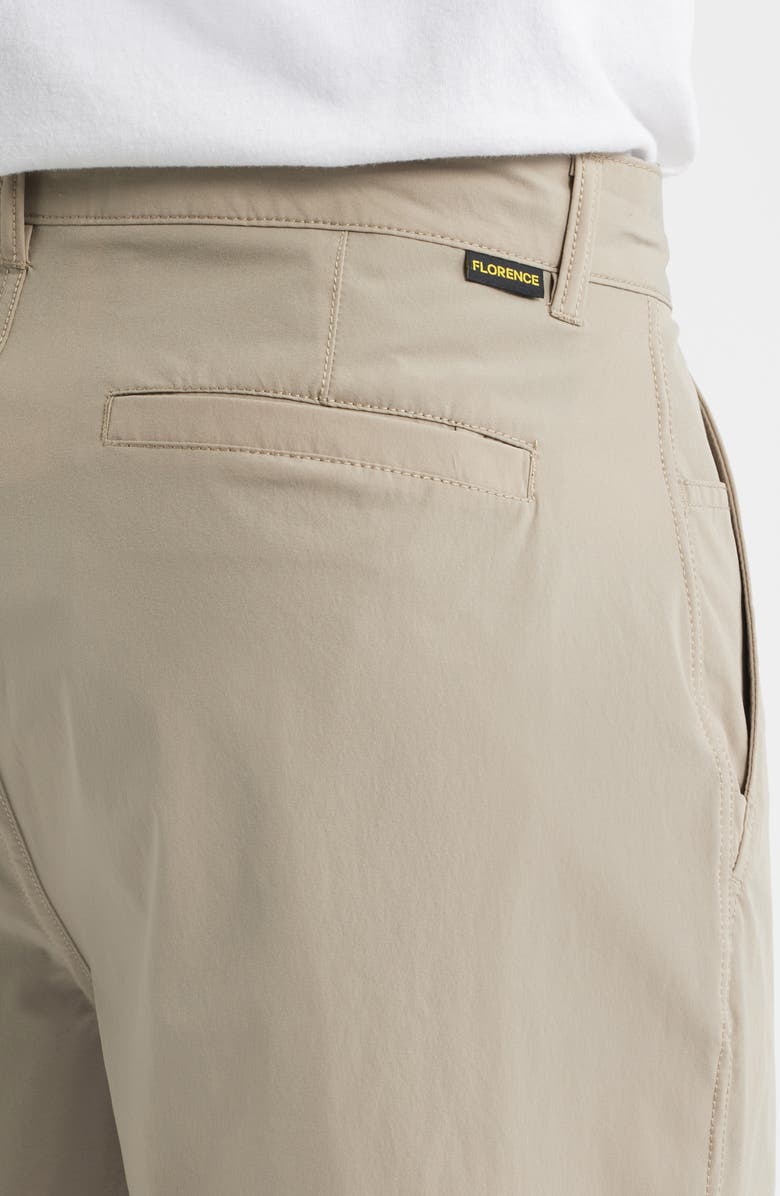 Florence All-Purpose Stretch Nylon Hybrid Shorts, Alternate, color, Vintage Khaki