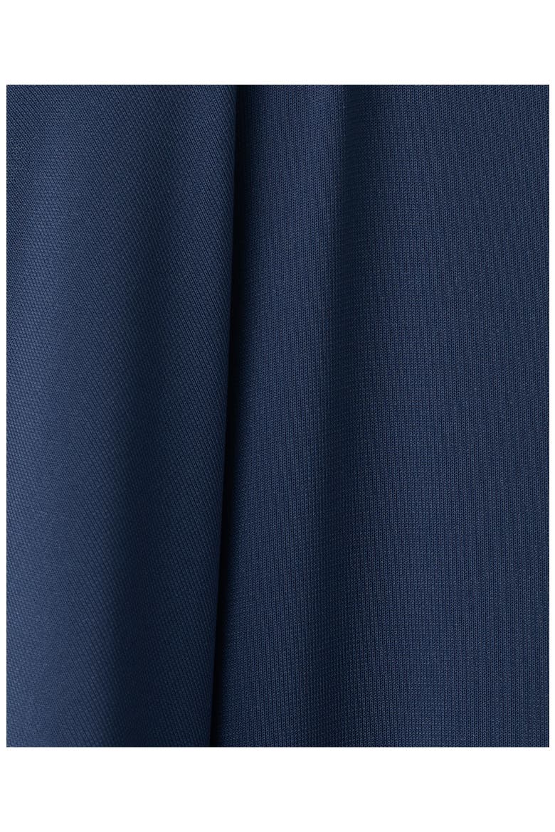 Ruffle Trim Caftan, Alternate, color, BLUE