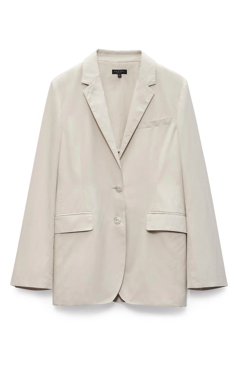 rag & bone Odessa Poplin Blazer, Alternate, color, 