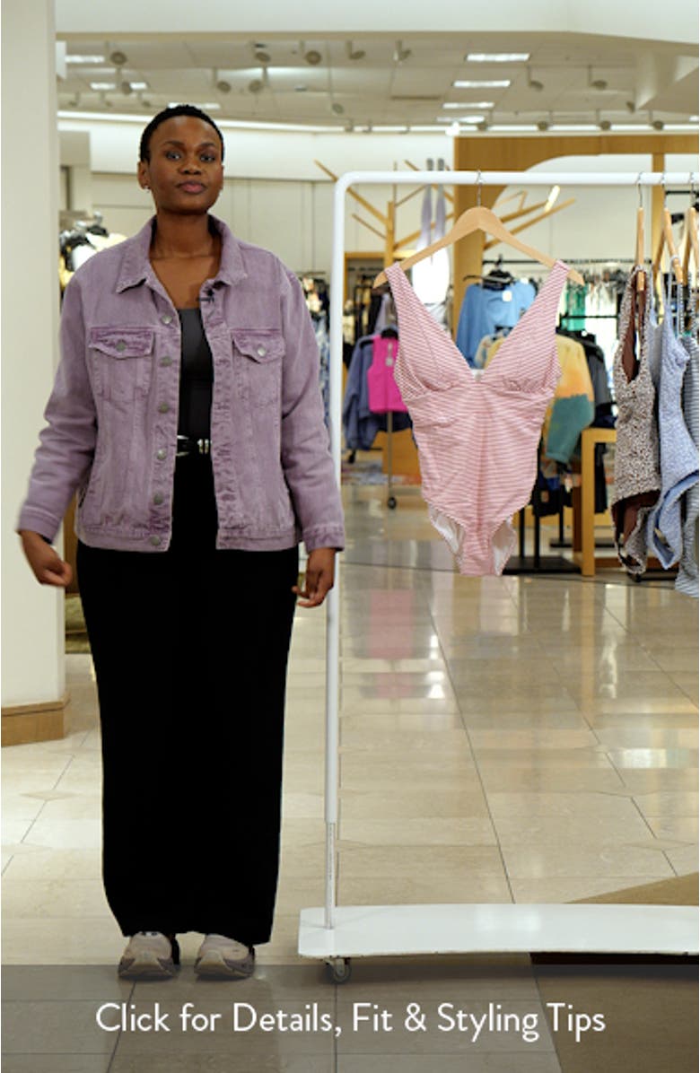 The Mykonos One-Piece Swimsuit, sales video thumbnail