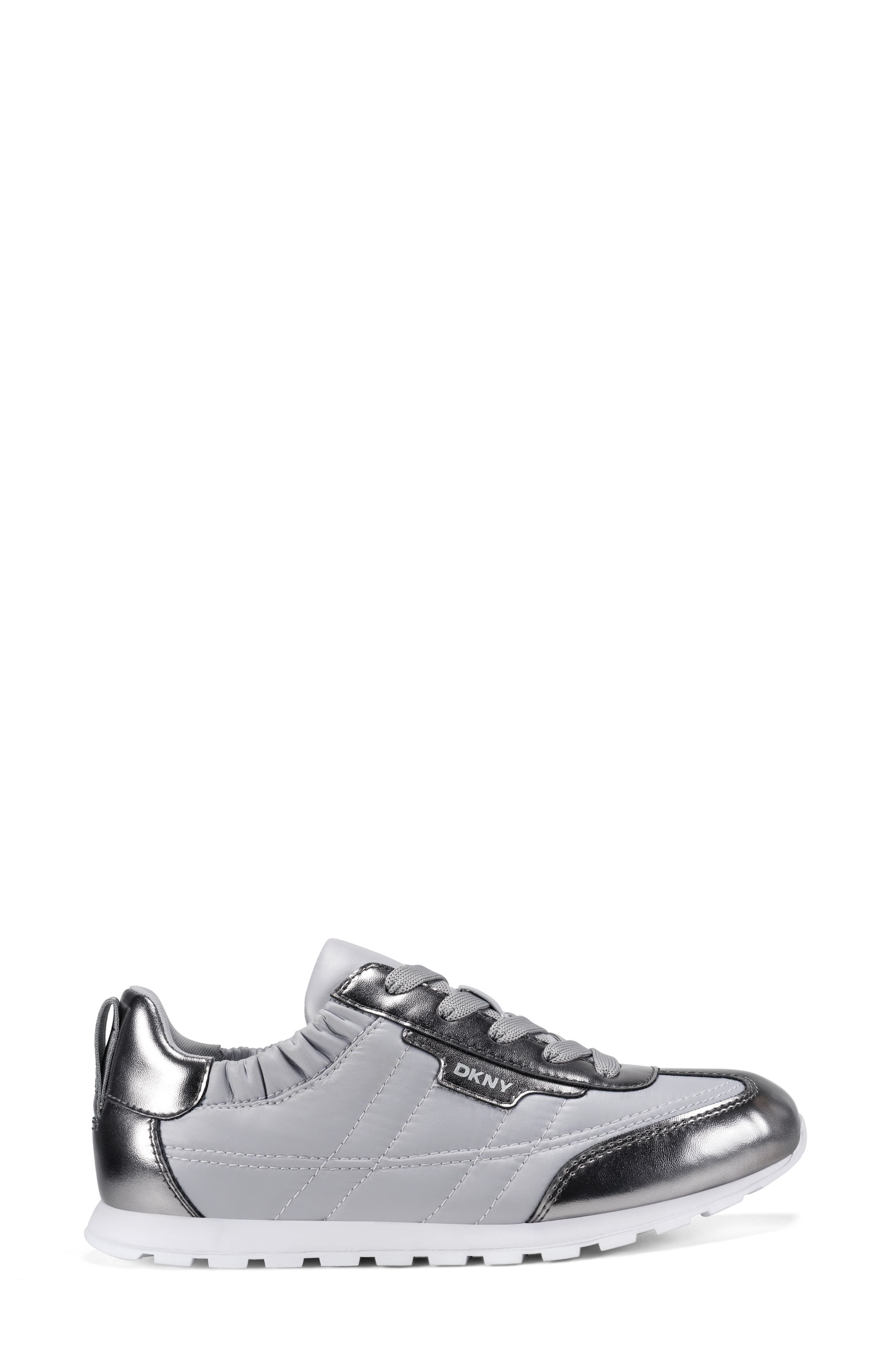 DKNY Fahn Sneaker, Alternate, color, Nickel