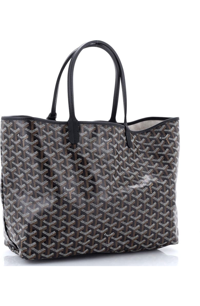 Pre-Owned Goyard Saint Louis Tote Coated Canvas PM, Alternate, color, Black