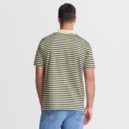 Nike Men's Nike Tan Oregon Ducks Primary Logo Striped Dri-FIT Polo