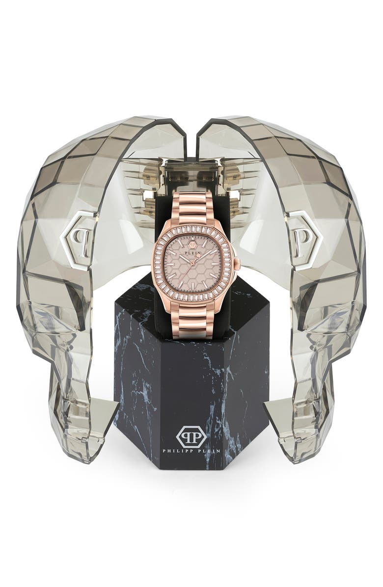 PHILIPP PLEIN Spectre Bracelet Watch, 38mm x 45mm, Alternate, color, 