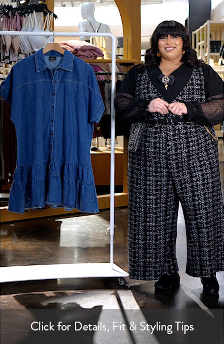 Layla Denim Shirtdress, sales video thumbnail