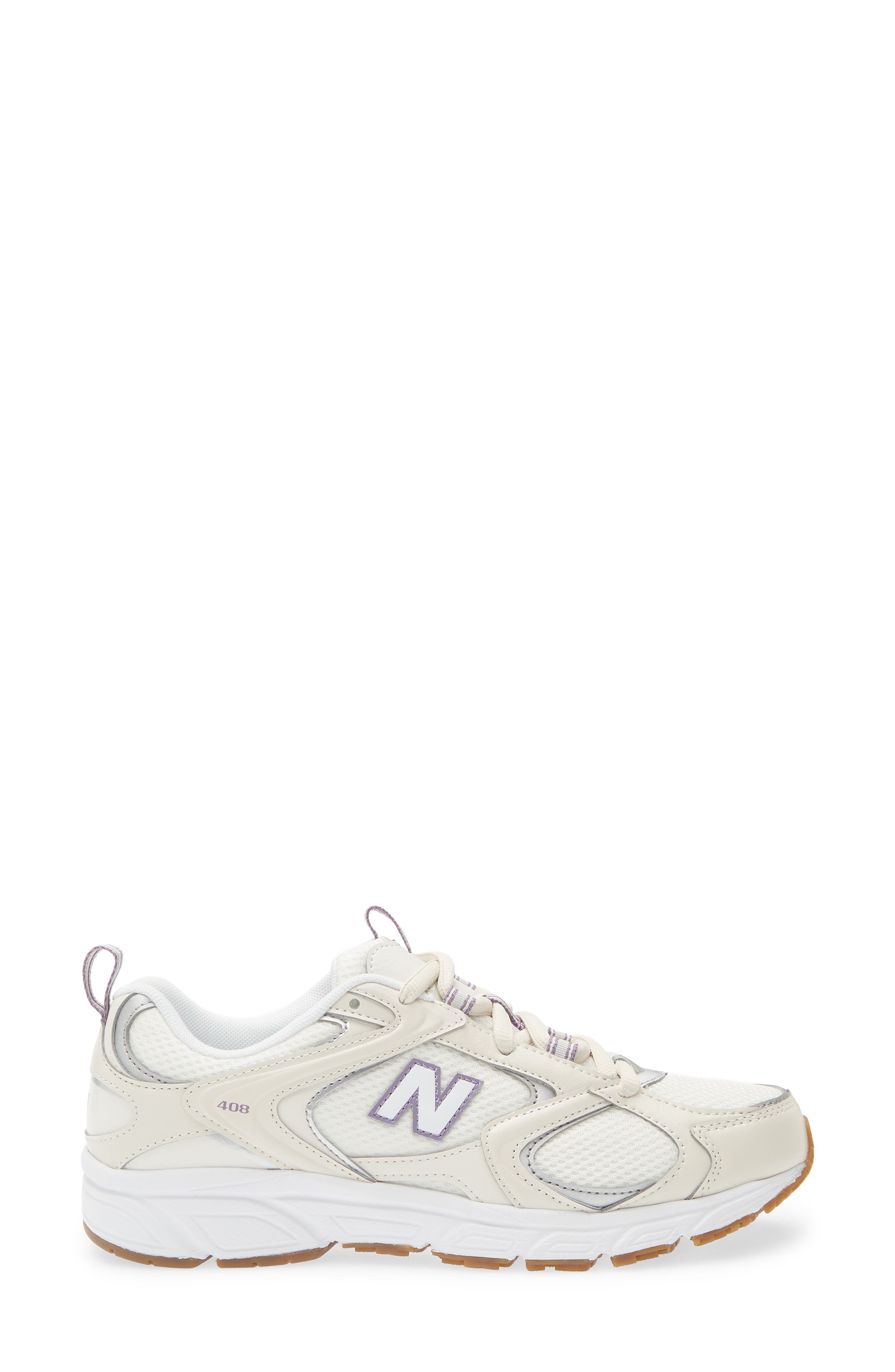 Gender Inclusive 408 Running Shoe, Alternate, color, LINEN/ LINEN