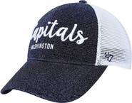 '47 Women's '47 Navy/White Washington Capitals Encore MVP Trucker Snapback Hat