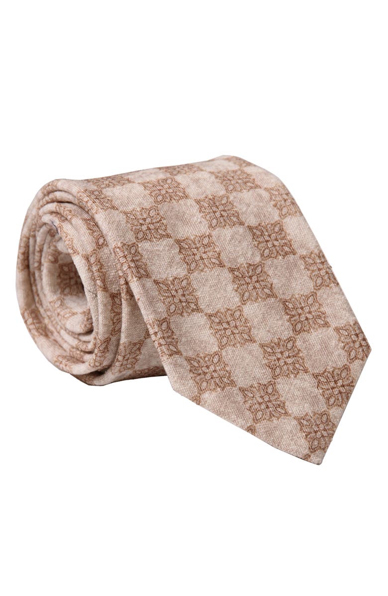 Elizabetta Ponza - Printed Silk Tie for Men, Main, color, 