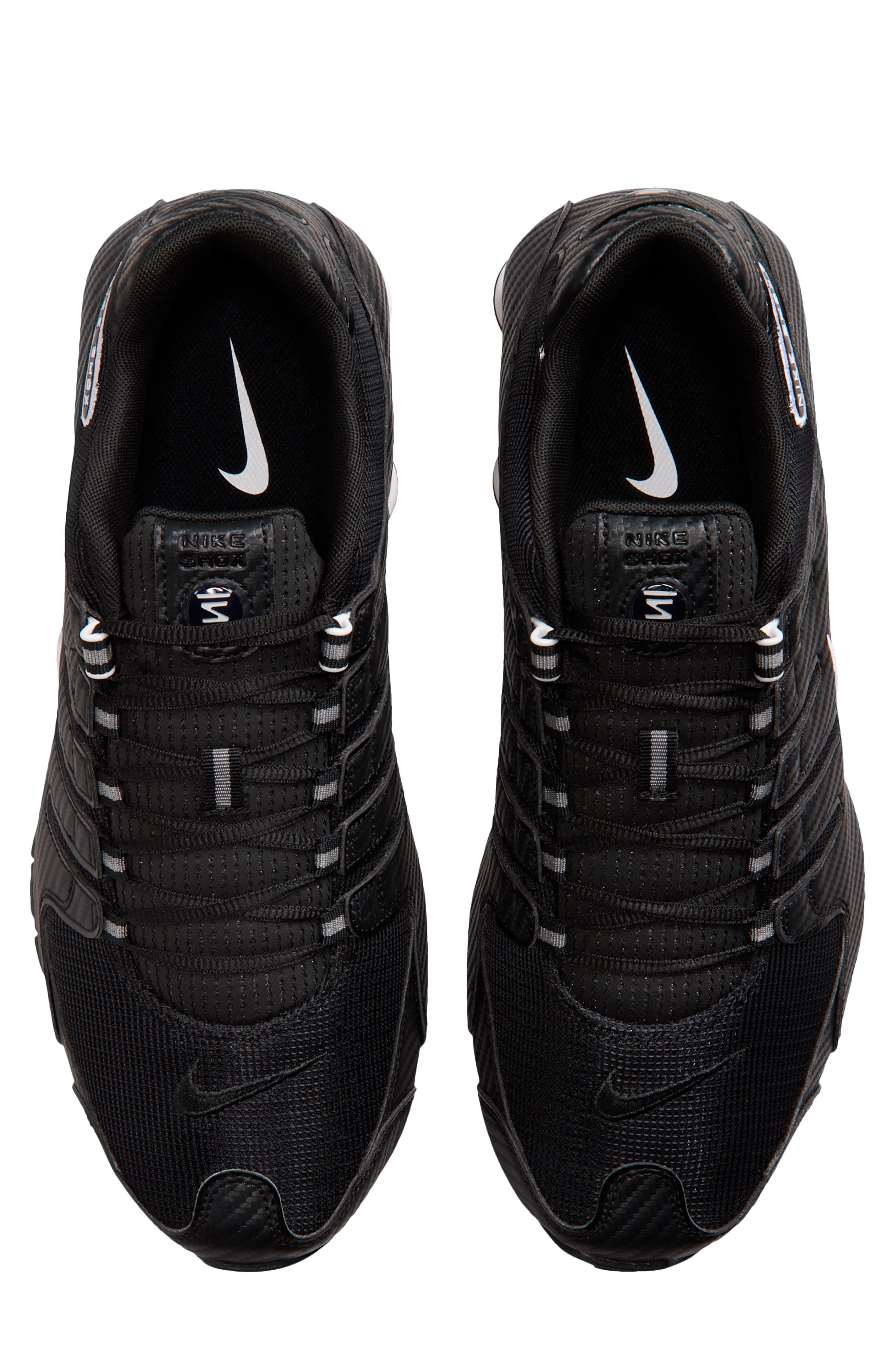 Shox Z Sneaker, Alternate, color, BLACK/ WHITE/ BLACK