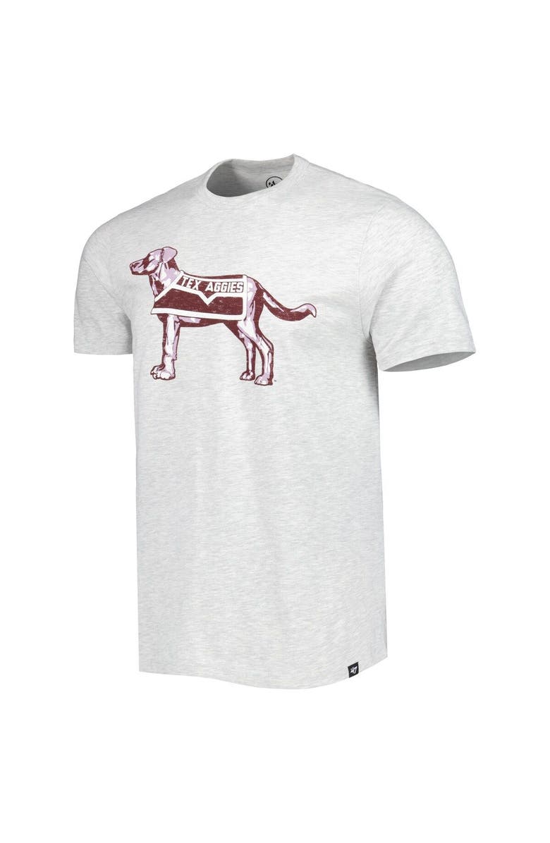 '47 Men's '47 Heathered Gray Texas A&M Aggies Premier Franklin T-Shirt, Alternate, color, 