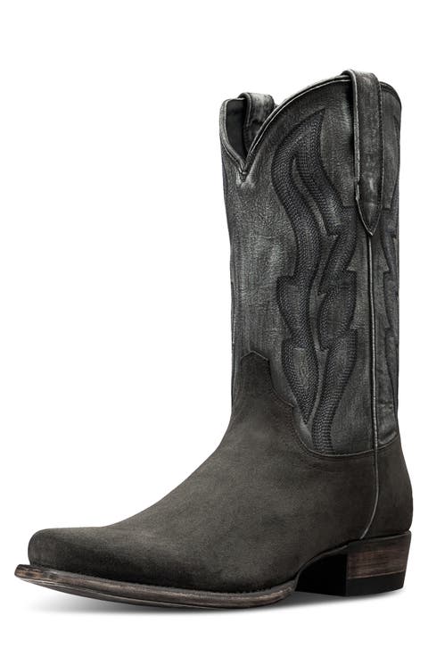 The Warren Leather Western Boot