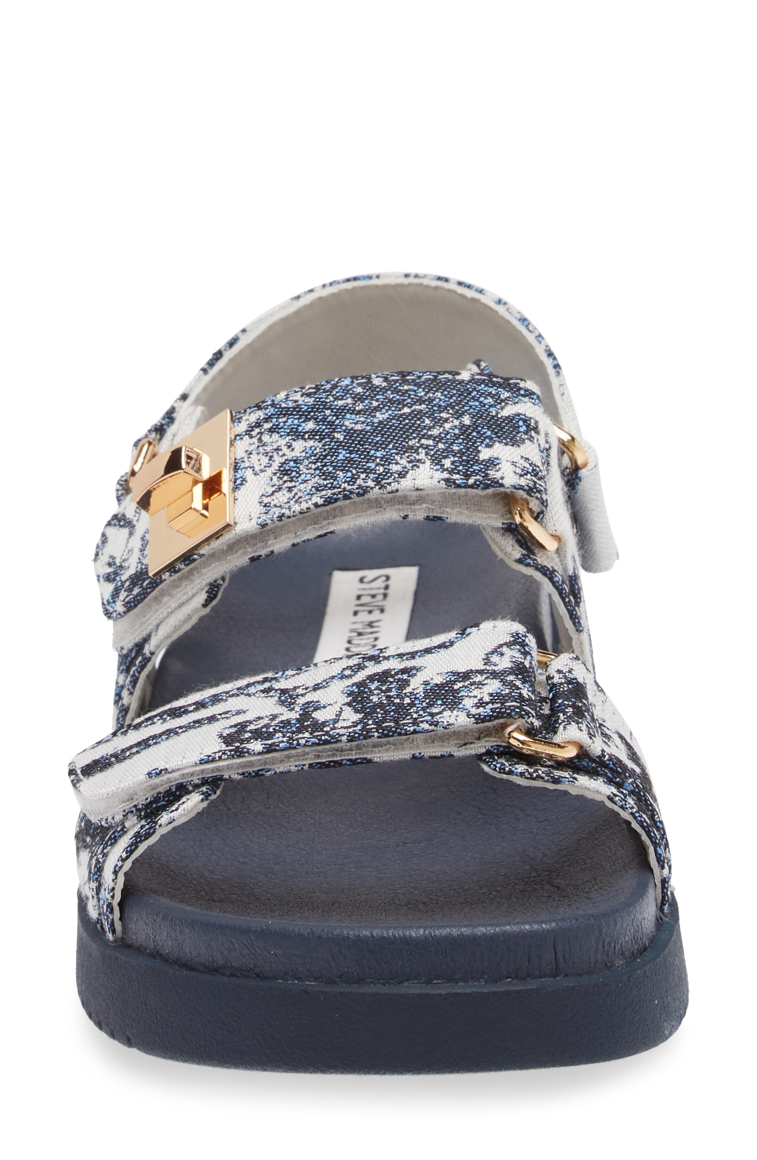 Steve Madden Mona Sandal, Alternate, color, Navy Multi