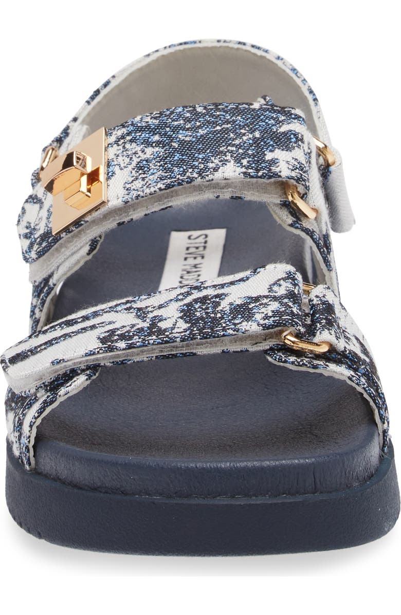 Steve Madden Mona Sandal, Alternate, color, Navy Multi